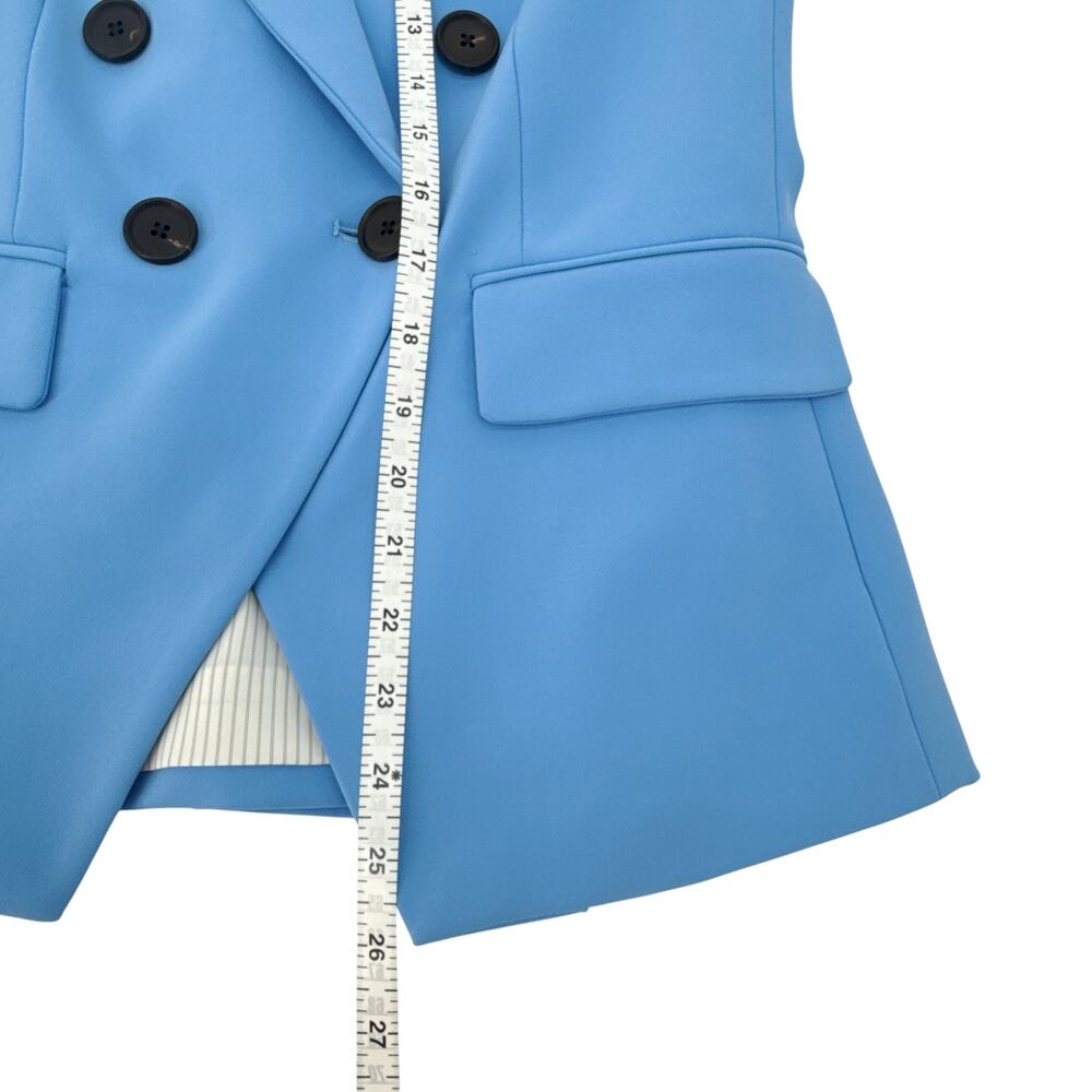 VERONICA BEARD Empire Scuba Dickey Jacket in Cornflower 2 - Picture 11 of 12